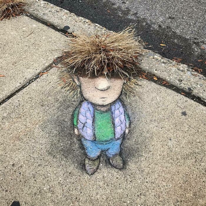 Artist Manages To Extract Life From The Streets And Walls In An Improvised And Joyful Way (New Pics)