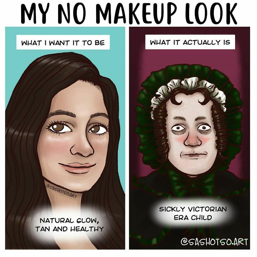 Funny-Comics-Everyday-Life-Relationships-Girl-Problems-Sasha-Tsoysashotso-Art