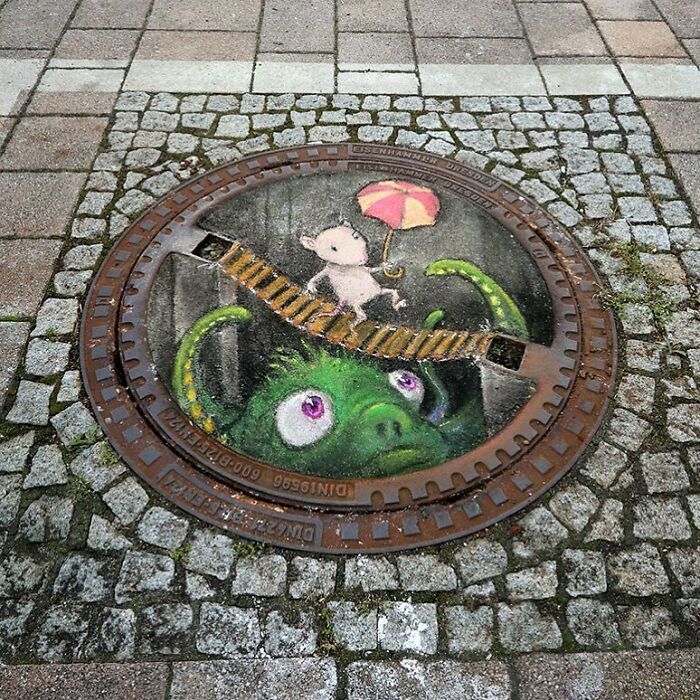 Artist Manages To Extract Life From The Streets And Walls In An Improvised And Joyful Way (New Pics)