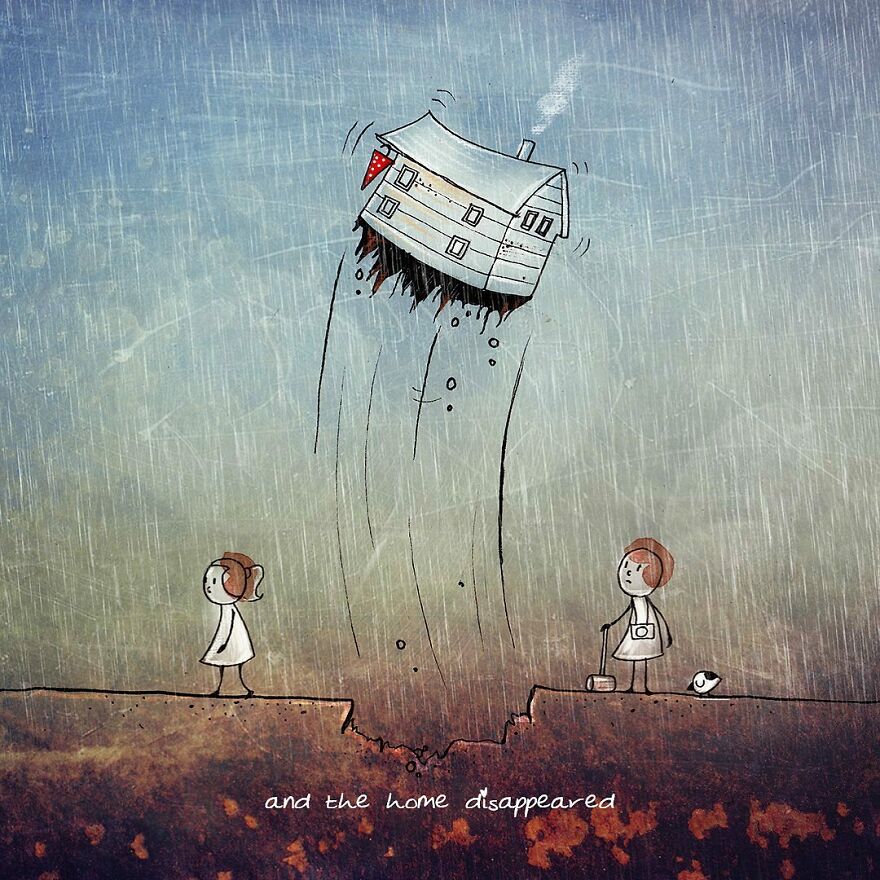 Indian Artist Make Beautiful Surreal Illustrations About Love And Life