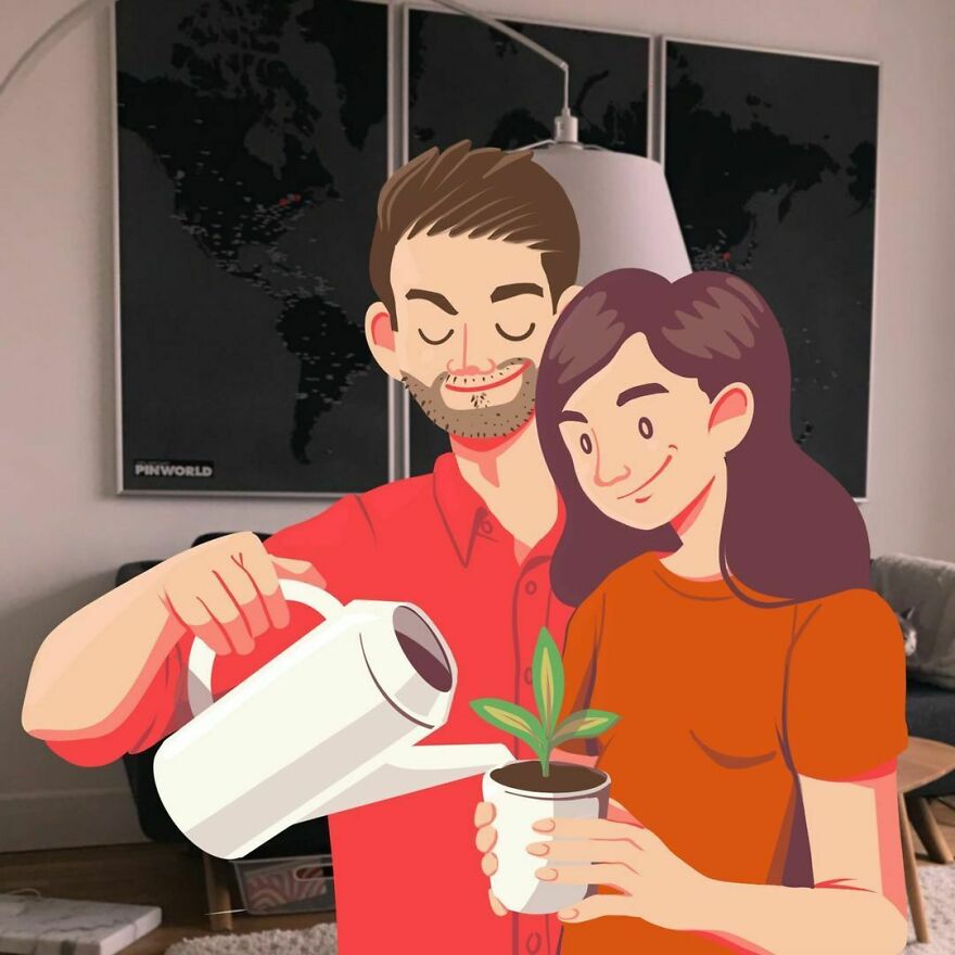 Day 56: The Other Day, My Good Friends Went To Water My Plants And Check On My Apartment In Copenhagen