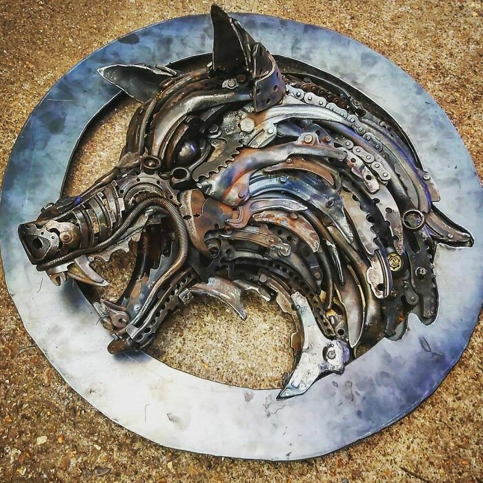 Artist Finds In The Trash His Inspiration For Making Amazing Sculptures