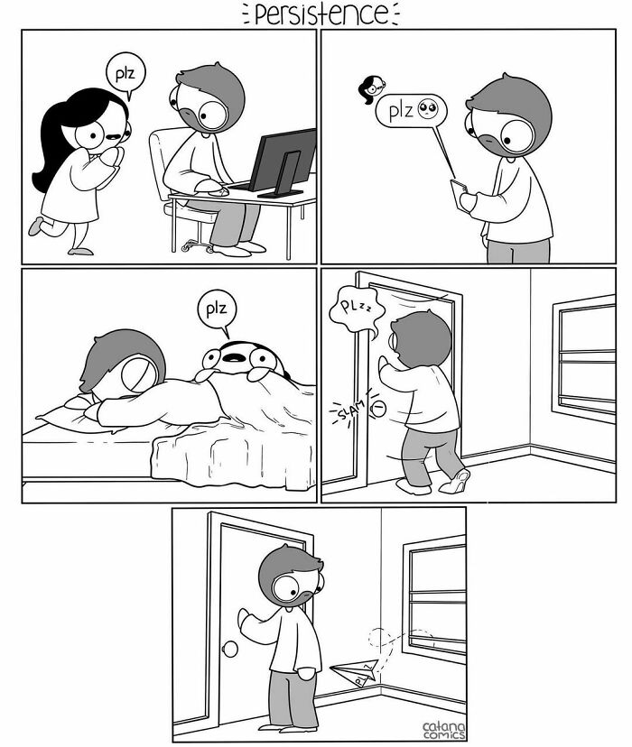 Me Trying To Convince John We Need Another Dog ☺️ #catanacomics #comic