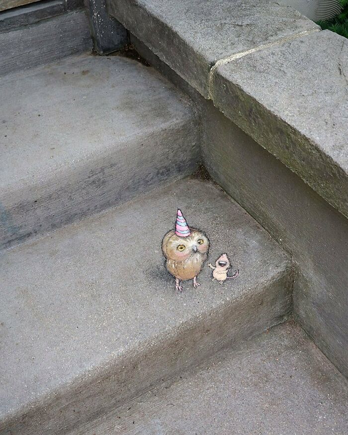 Artist Manages To Extract Life From The Streets And Walls In An Improvised And Joyful Way (New Pics)