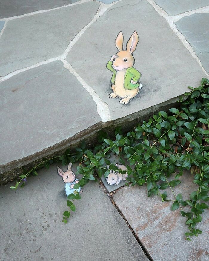 Artist Manages To Extract Life From The Streets And Walls In An Improvised And Joyful Way (New Pics)