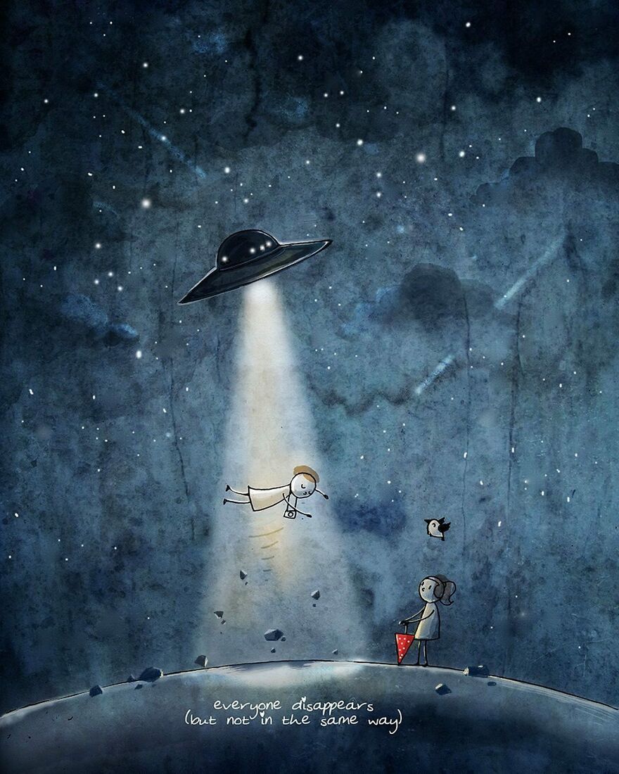 Indian Artist Make Beautiful Surreal Illustrations About Love And Life