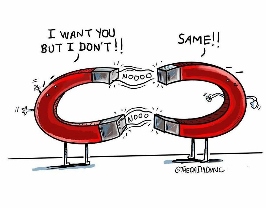 🧲 Push And Pull. 🧲 #thedailydunc