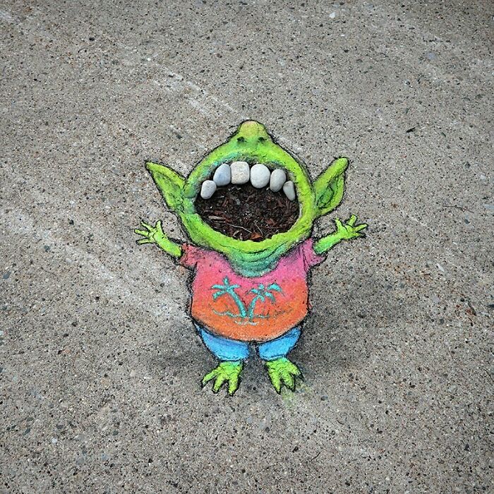 Artist Manages To Extract Life From The Streets And Walls In An Improvised And Joyful Way (New Pics)