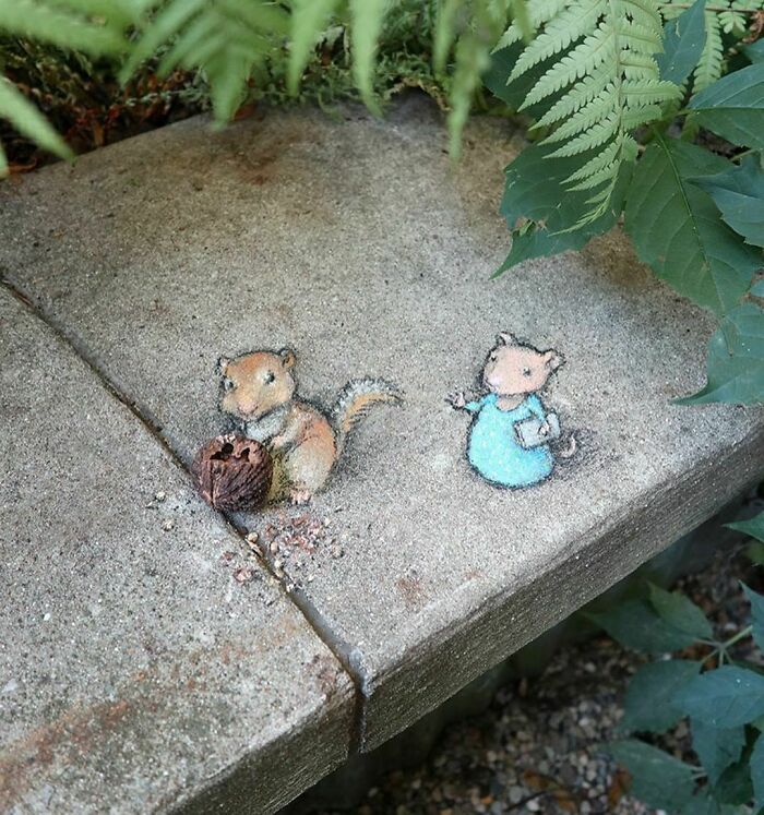 Artist Manages To Extract Life From The Streets And Walls In An Improvised And Joyful Way (New Pics)