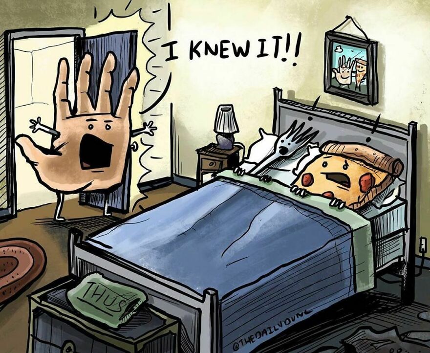 Hey, Sometimes Ya Gotta Go Fork. 🤷🏻‍♂️🍴🍕#thedailydunc