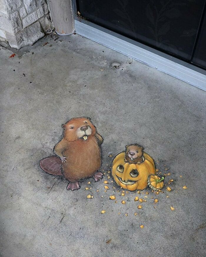 Artist Manages To Extract Life From The Streets And Walls In An Improvised And Joyful Way (New Pics)