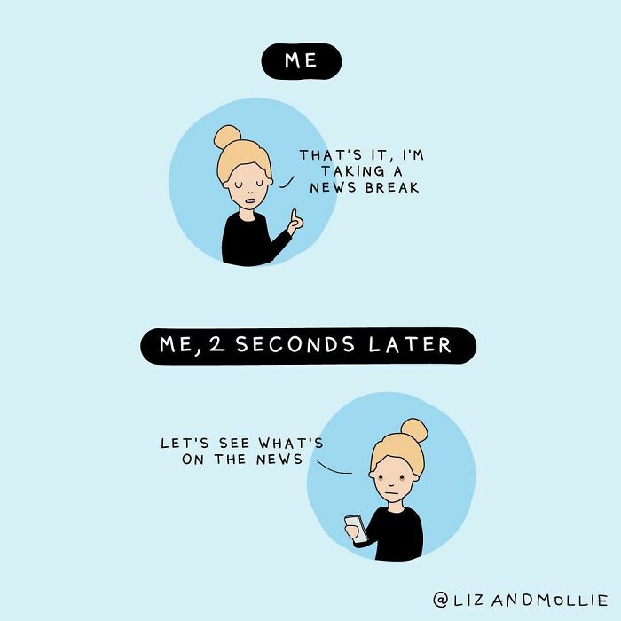 The Last 24 Hours I Woke Up At 3a And 5a And Both Times Immediately Reached For My Phone To Check The News