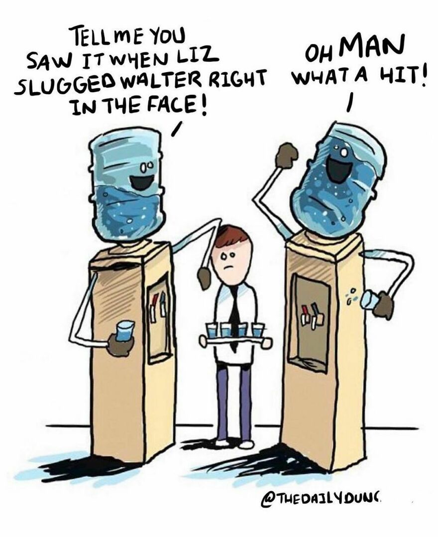 Water Cooler Talk. #thedailydunc
-
hope Everyone Had A Great Monday! Tell Me About It In The Comments Below.