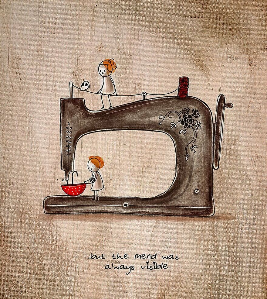 Indian Artist Make Beautiful Surreal Illustrations About Love And Life