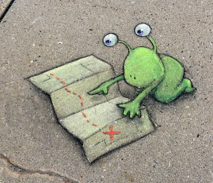 Artist Manages To Extract Life From The Streets And Walls In An Improvised And Joyful Way (New Pics)