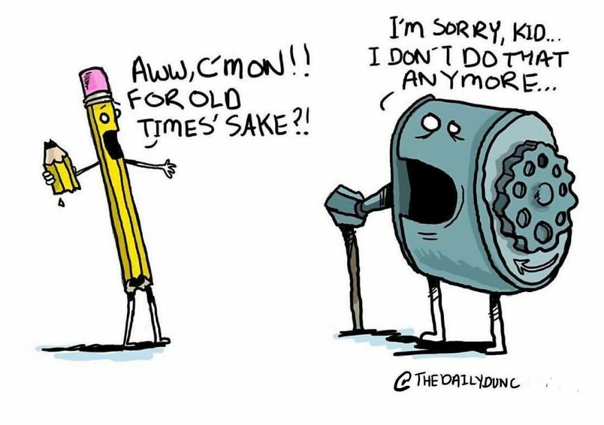 He’s Got A Point... ✏️ #thedailydunc
-
i Still Remember Using One Of These As A Kid! Oh, The Pencils I Used To Go Through Those Early Days Of Drawing Comic Books And Video Game Levels ☺️