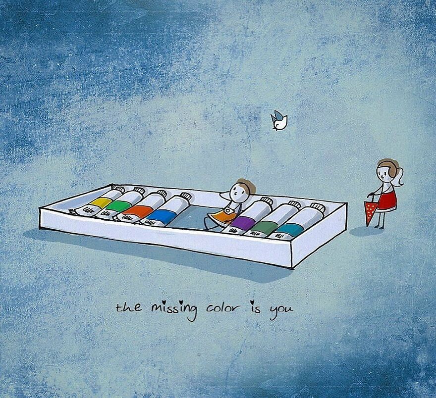 Indian Artist Make Beautiful Surreal Illustrations About Love And Life