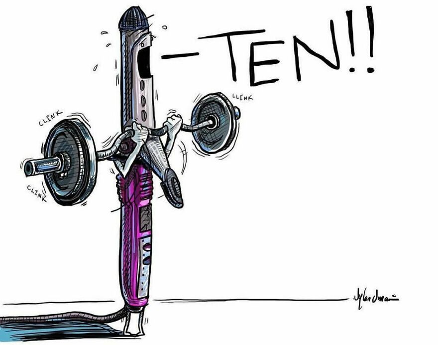 “A Curling Iron Curling Iron!” #thedailydunc Bada Bum Tsssssss 🥁 Thank You, I’ll Be Here All Week!