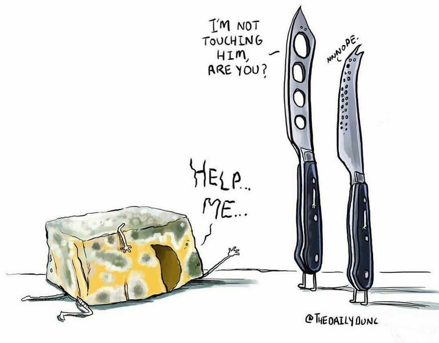 Me Neither. 🤢 🧀 #thedailydunc