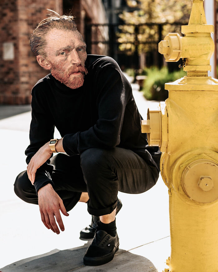 Mona Lisa, Frida Kahlo & Vincent Van Gogh : Nowadays, Outside The Frame