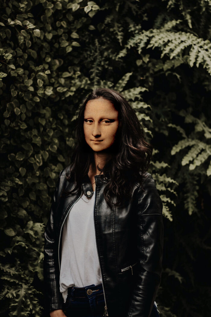 Mona Lisa, Frida Kahlo & Vincent Van Gogh : Nowadays, Outside The Frame