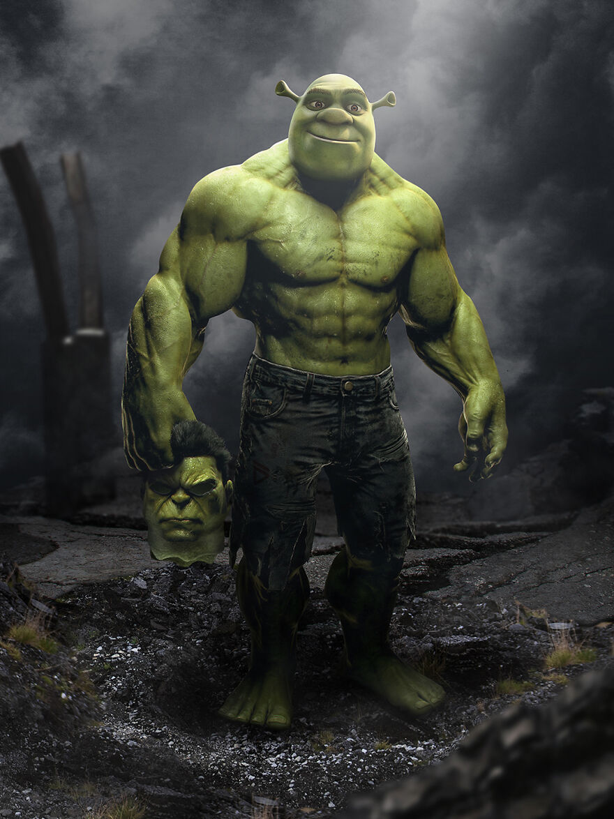 Hulk And Shrek