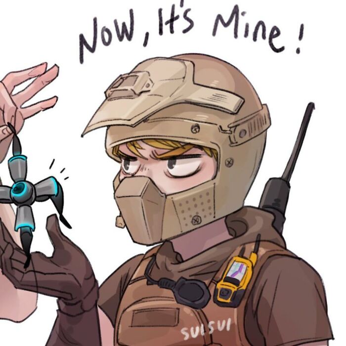 Mozzie From Rainbow Six Seige