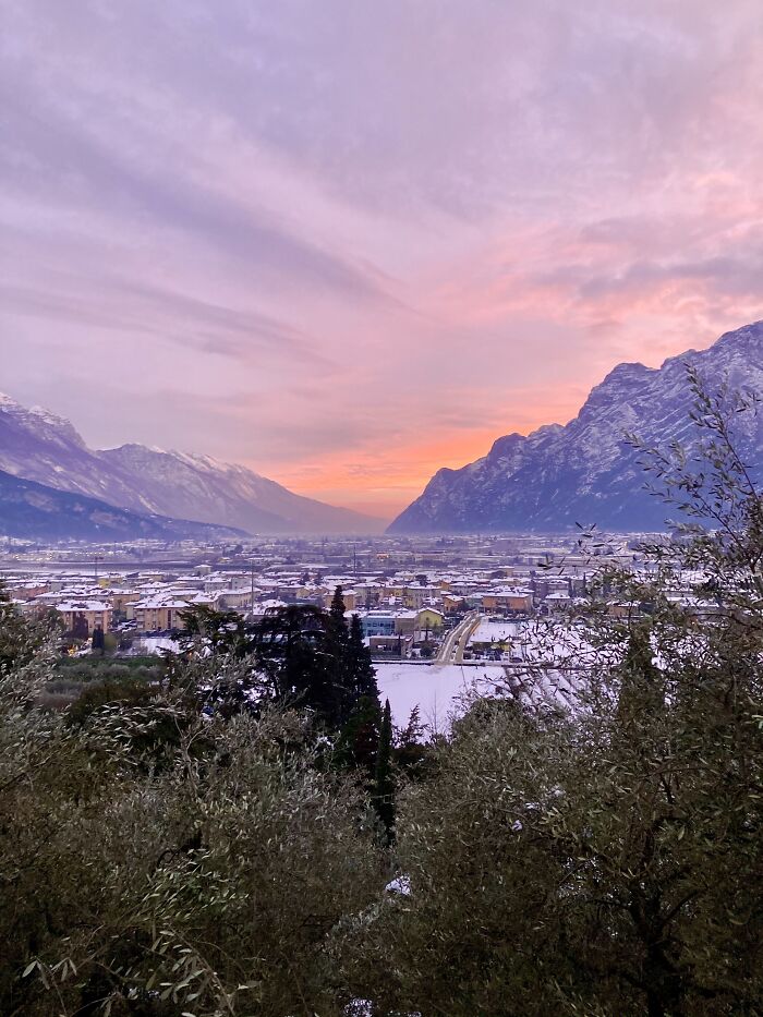 Enjoying The Absolute Quiet Of A Snowy Morning Hike In Quarantine
