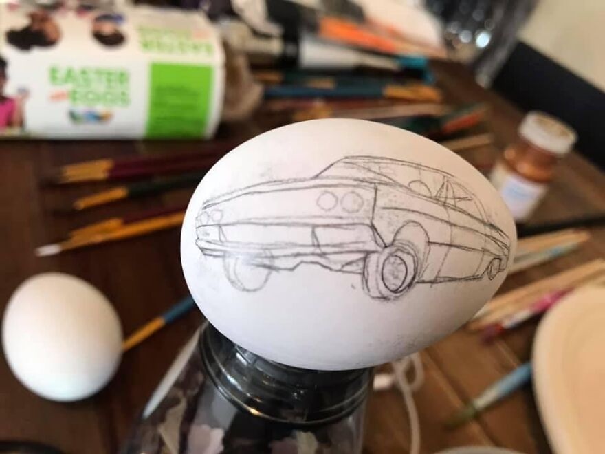 Hand Painted Easter Eggs