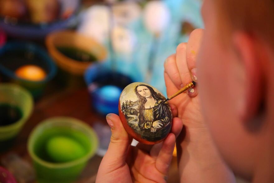 Hand Painted Easter Eggs