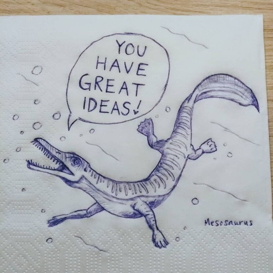 Dinosaurs I Draw For My Kids Lunchbox