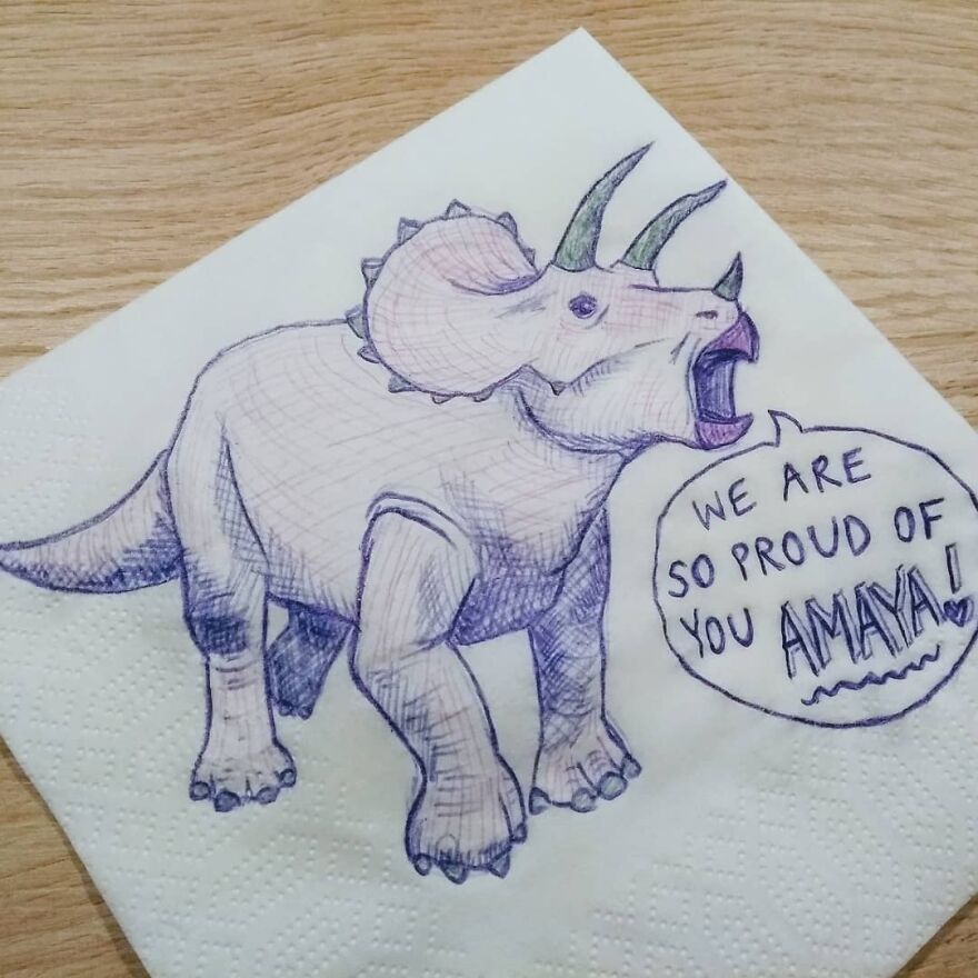 Dinosaurs I Draw For My Kids Lunchbox