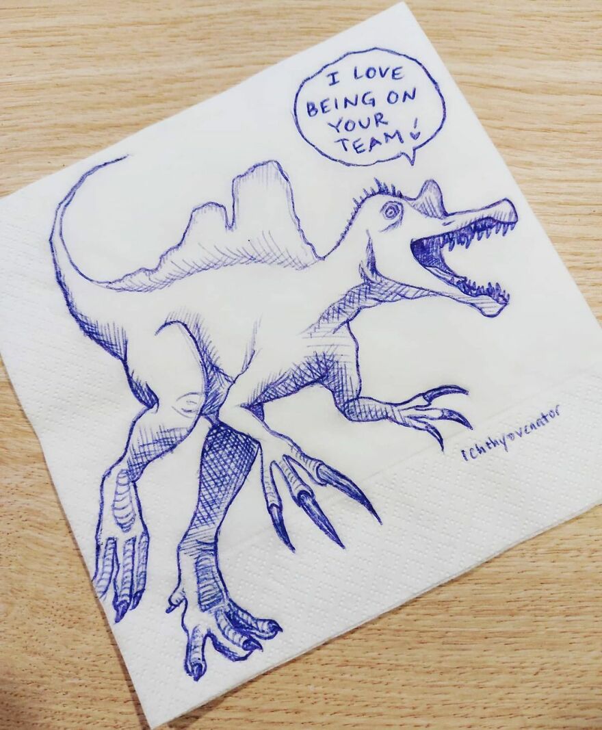 Dinosaurs I Draw For My Kids Lunchbox