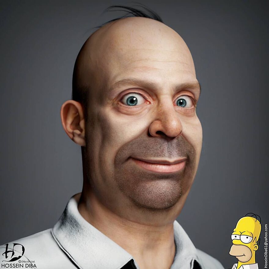 Homer Simpson From The Simpsons