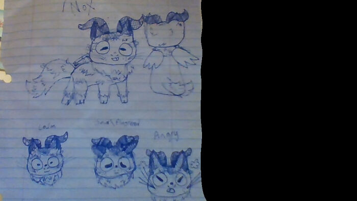 My New Character Nox (Half-Goat, Half-Cat Idk)