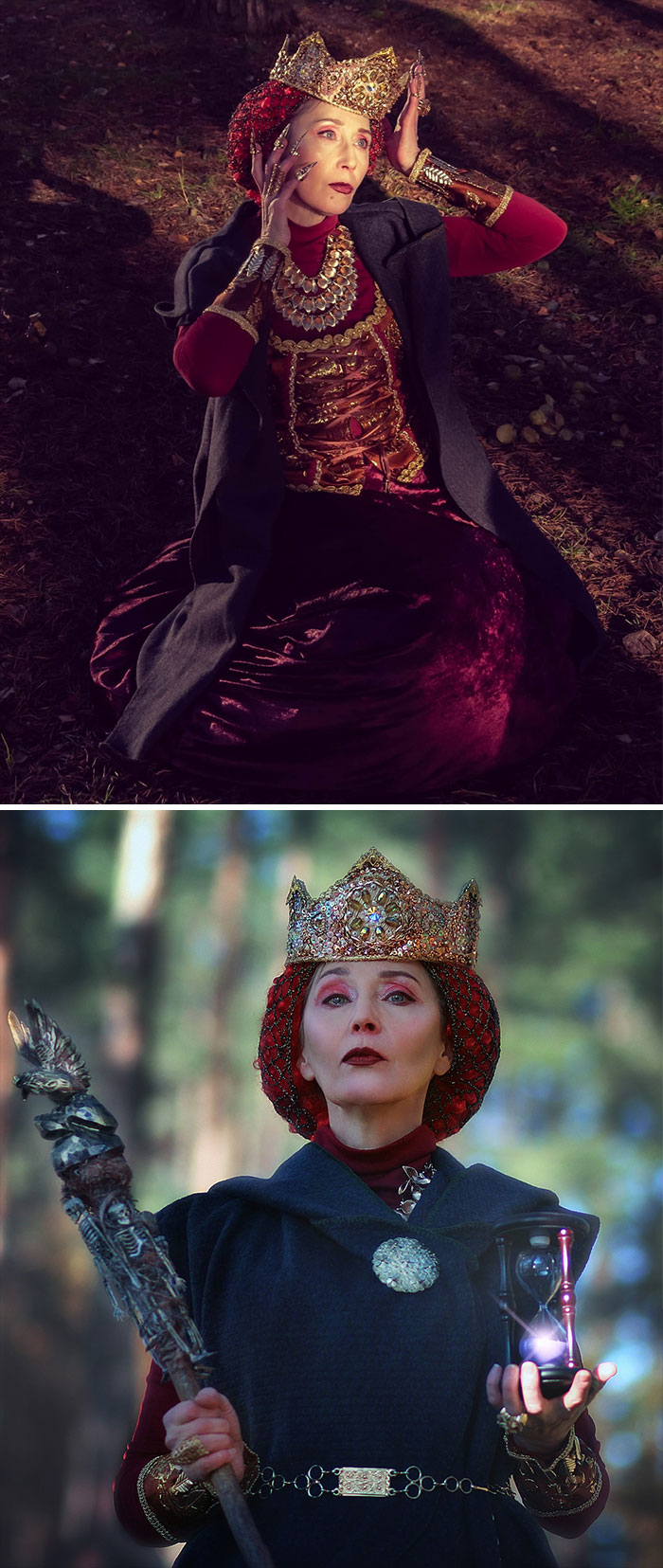 Russian Grandma Makes Amazing Cosplays With Materials Found In Flea Markets And Second Hand Stores