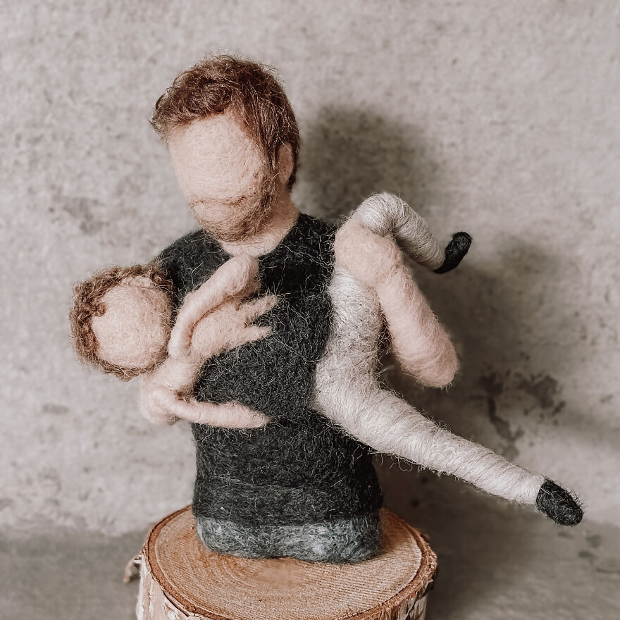 I Create Wool People For A Living