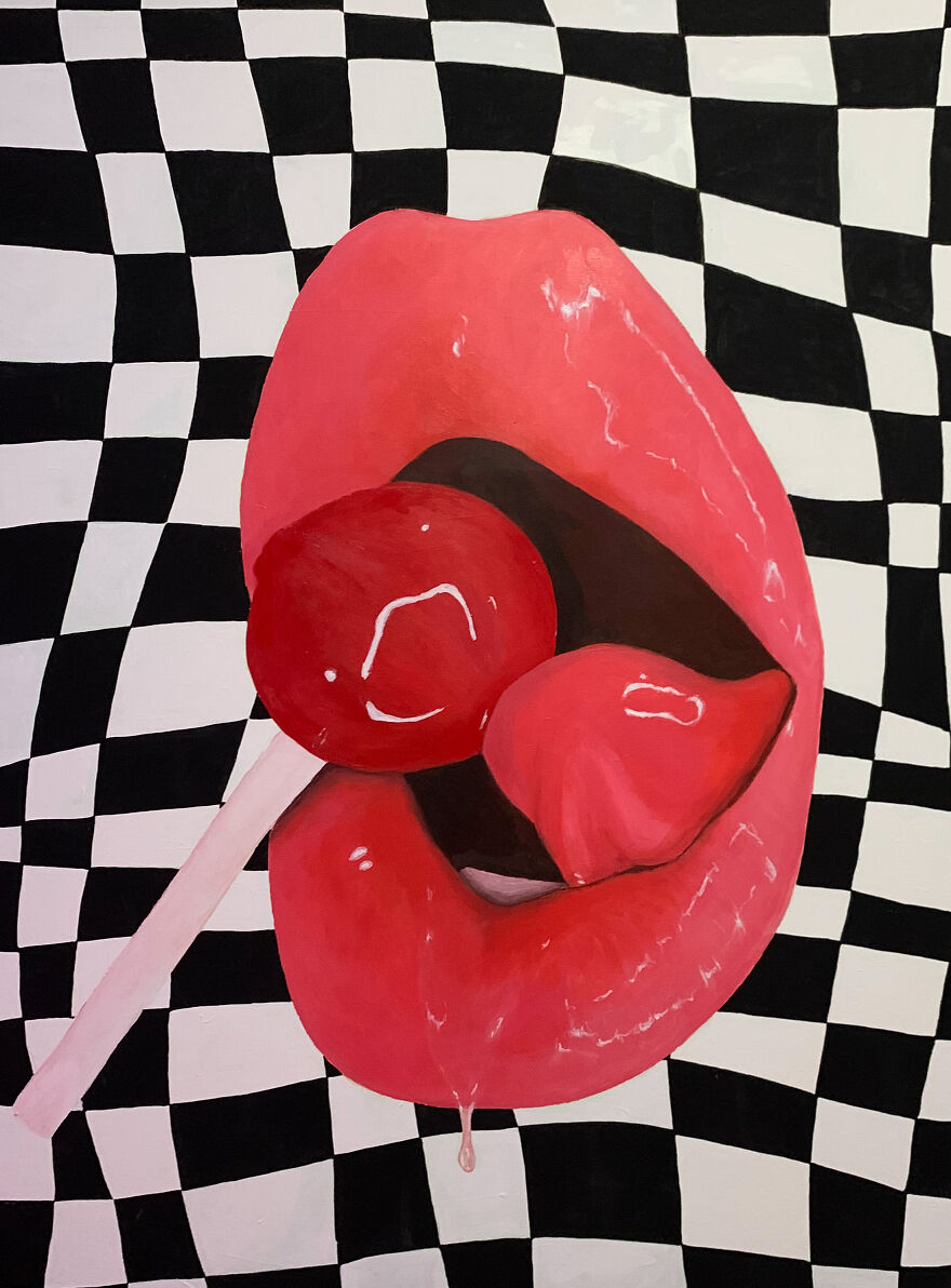 I Painted My Lips Because Being Your Own Muse Is A Confidence Booster