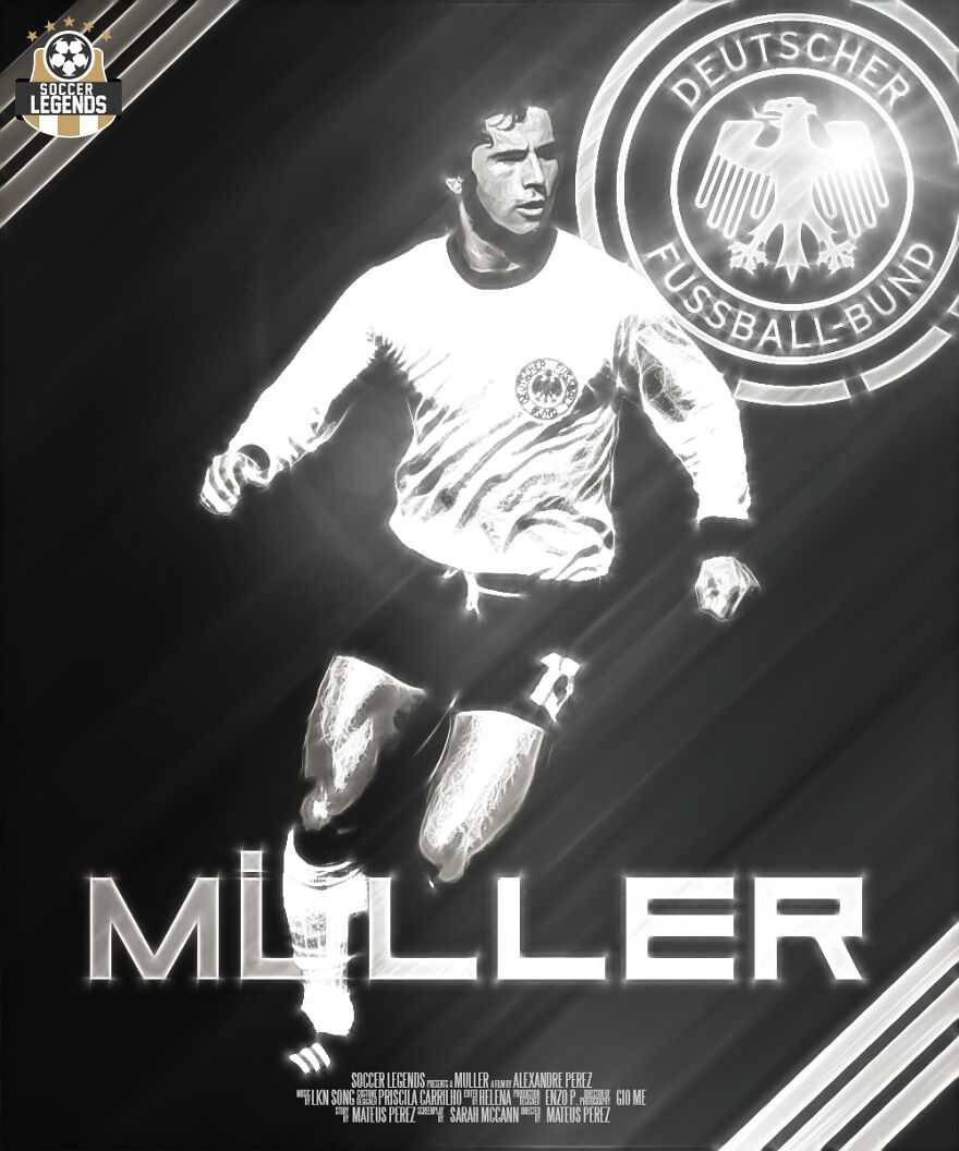 I Created 40 Posters For Legendary Soccer Players
