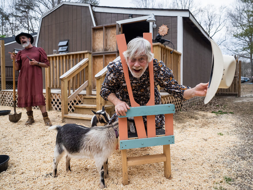The Goochland Goat Girls - #targetdresschallenge