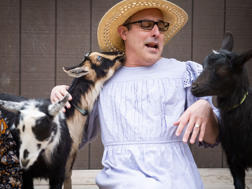 The Goochland Goat Girls - #targetdresschallenge