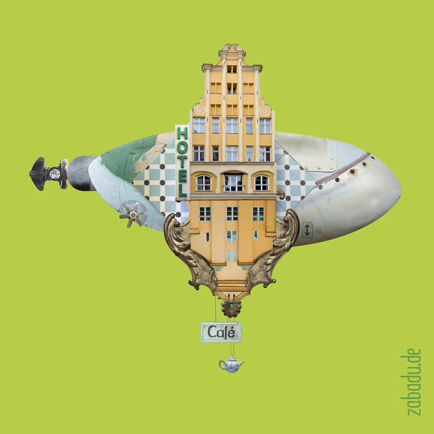 I Let Colorful Hotels Fly