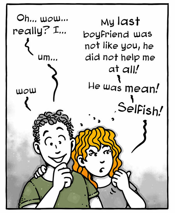 Here's My Comic About Somebody I Used To Know