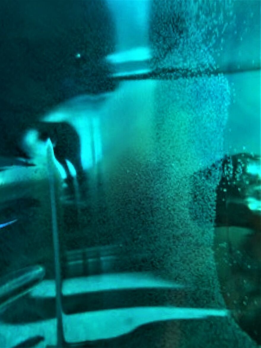 I Took A Couple Of Old Glass Bottles, Some Blue And Green Food Coloring And An iPhone And Just Started Taking Pictures. What Resulted May Just Be A Rare Peek Into A Forbidden Realm.