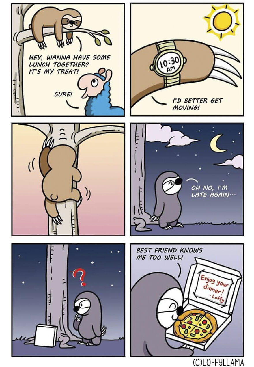 I Create These Adorable Animal Comics To Brighten Your Day(20 New Pics)