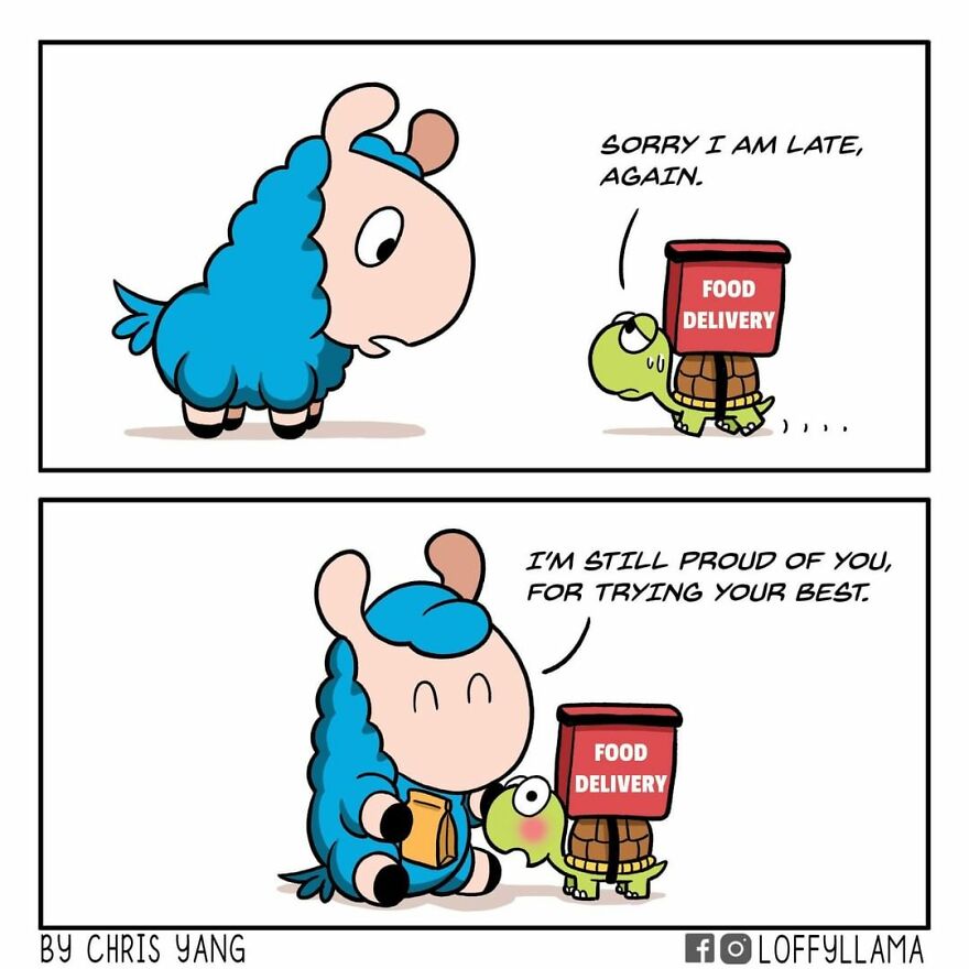 I Create These Adorable Animal Comics To Brighten Your Day(20 New Pics)