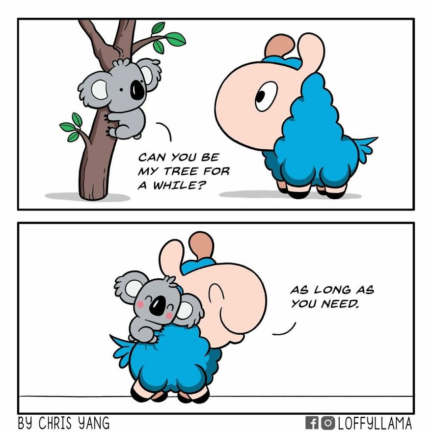 I Create These Adorable Animal Comics To Brighten Your Day(20 New Pics)