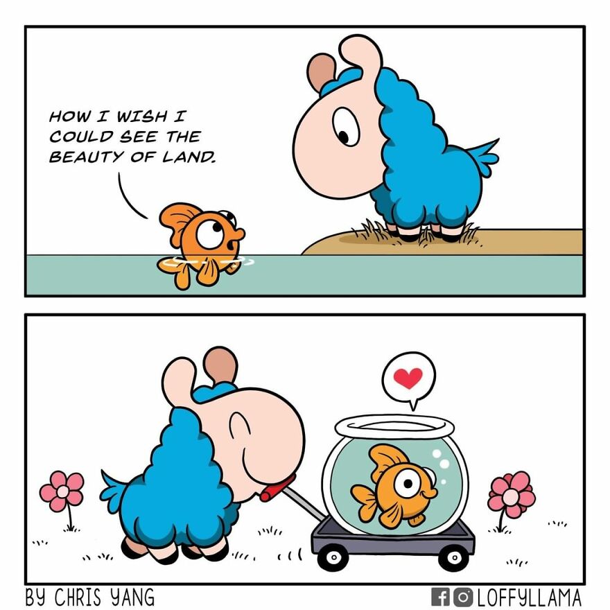 I Create These Adorable Animal Comics To Brighten Your Day(20 New Pics)