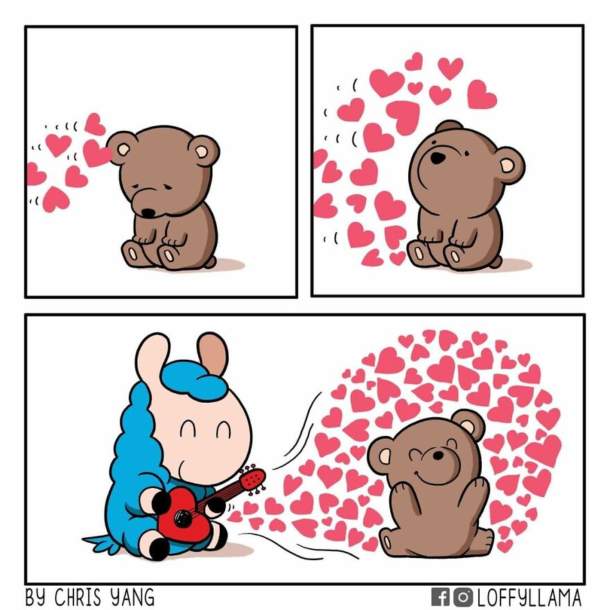 I Create These Adorable Animal Comics To Brighten Your Day(20 New Pics)