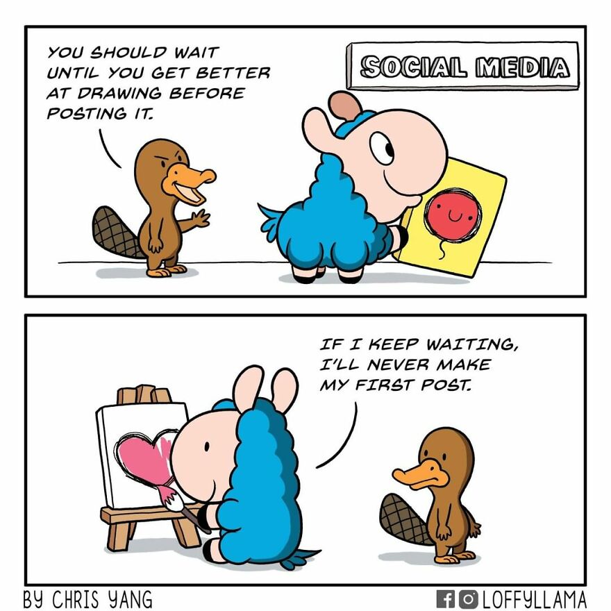 I Create These Adorable Animal Comics To Brighten Your Day(20 New Pics)